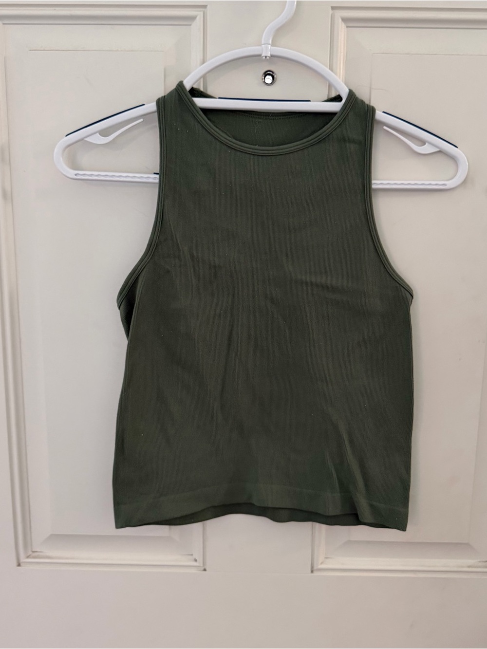 Intimately Free People Seamless Ribbed Tank M/L | Green